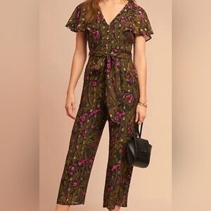Anthropologie jumpsuit with pockets